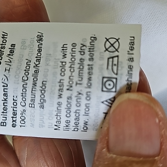 Madewell white women's button-down shirt tie bottom. cotton. Size XXL - Picture 10 of 11